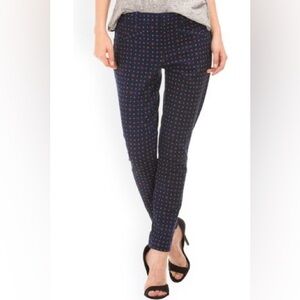 GAP Navy Pants with Pink and White Pattern